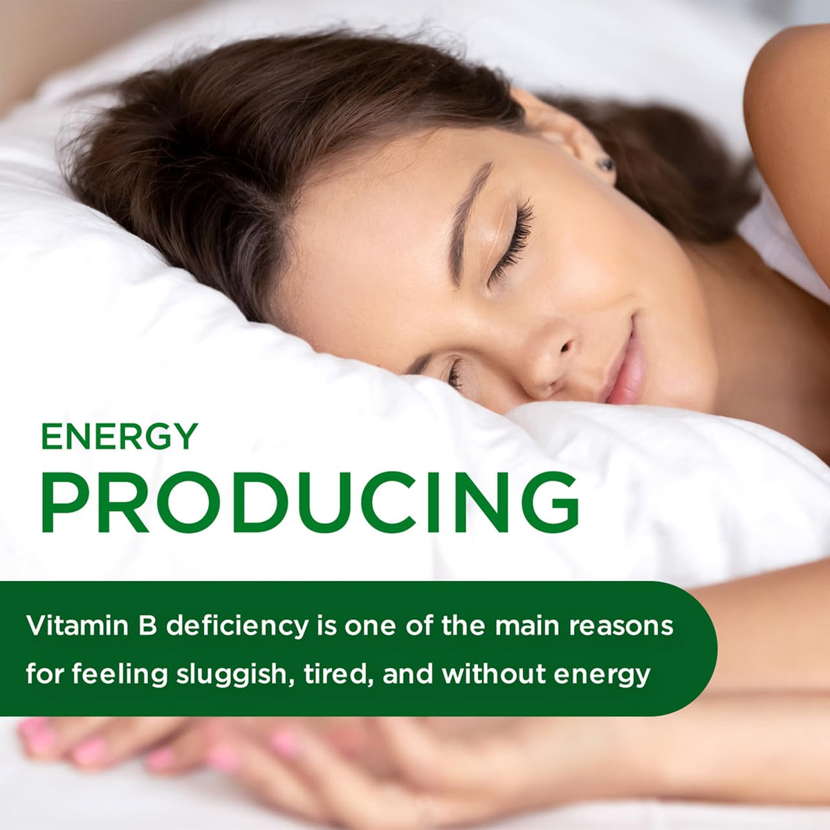 EMERALD LABS B-Healthy 60 capsules sur fond blanc