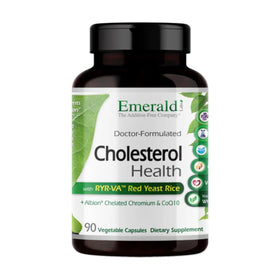 EMERALD LABS Cholesterol Health 90 gélules végétales, emballage avant