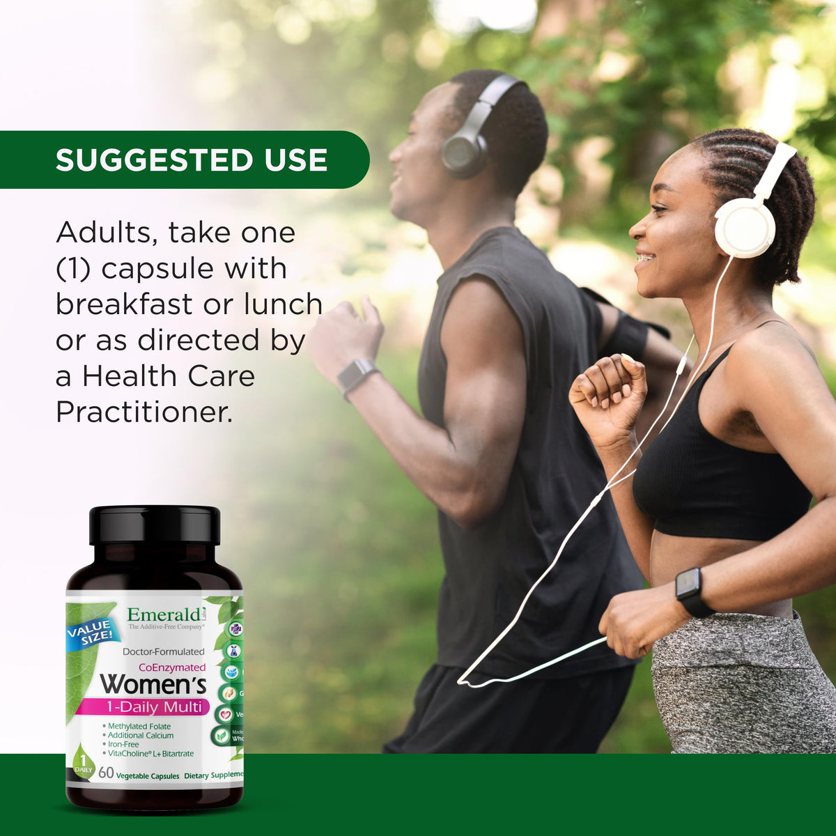 EMERALD LABS Complément Alimentaire Femme 60 Capsules ingrédients