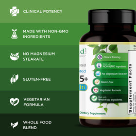 EMERALD LABS Complément Alimentaire Homme 45+ 30 Capsules sur fond blanc