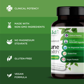 EMERALD LABS HashiMune Health capsules végétales ouvertes