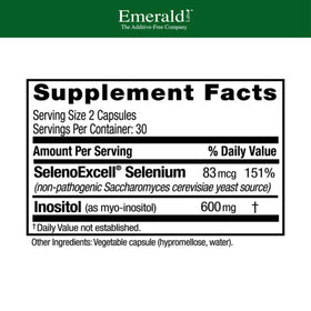 EMERALD LABS HashiMune Health vue de côté avec étiquette