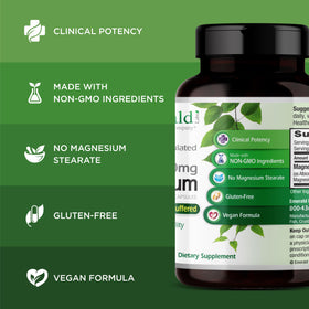 EMERALD LABS Magnésium 400mg 120 capsules avec dosette