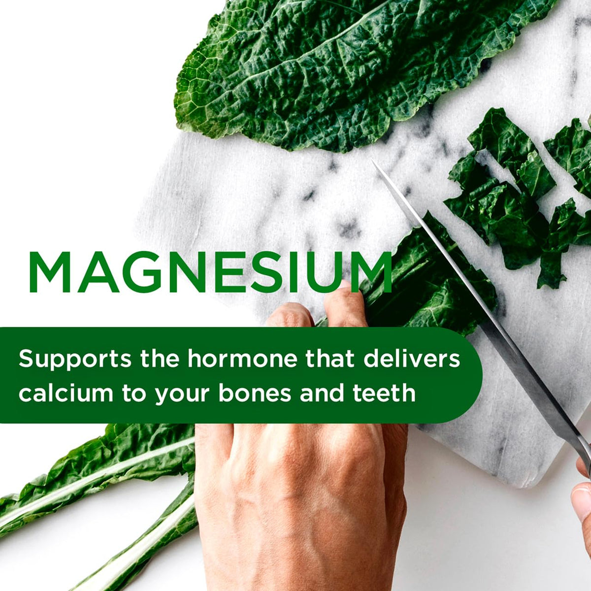 EMERALD LABS Magnésium 400mg 120 capsules vue de côté