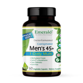 EMERALD LABS Men's 45+ 1-Daily Multi 60 capsules vue de face