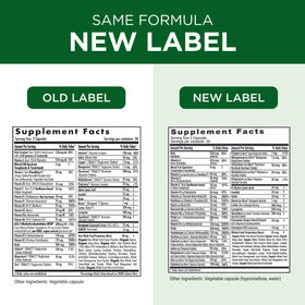 EMERALD LABS Multivitamines Complètes Premium 60 Capsules Végétales en mode de vie