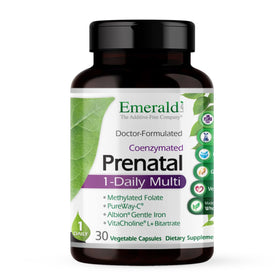 EMERALD LABS Multivitamines Prénatales 30 Capsules Végétales vue de face