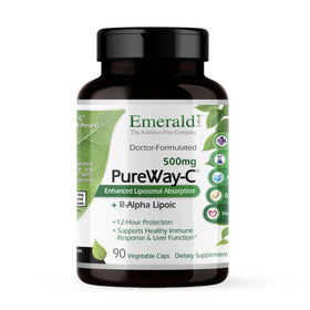 EMERALD LABS PureWay-C 90 capsules vue avant avec étiquette