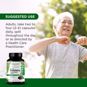 EMERALD LABS Sureau Plus 60 Capsules Végétales - Informations nutritionnelles