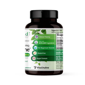 EMERALD LABS VitaCholine 550 mg 60 capsules végétales - contenu de l'emballage