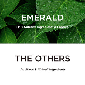 EMERALD LABS Vitamine D3 2 500 UI capsules végétales avec étiquette