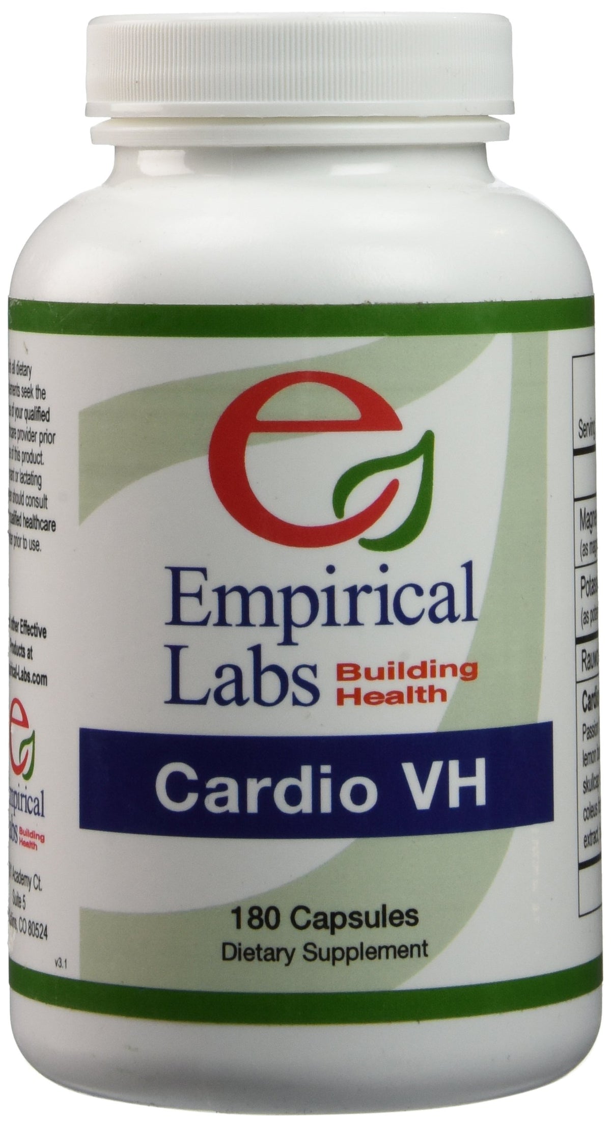 Empirical Labs Cardio VH 180 Caps gélules en pot