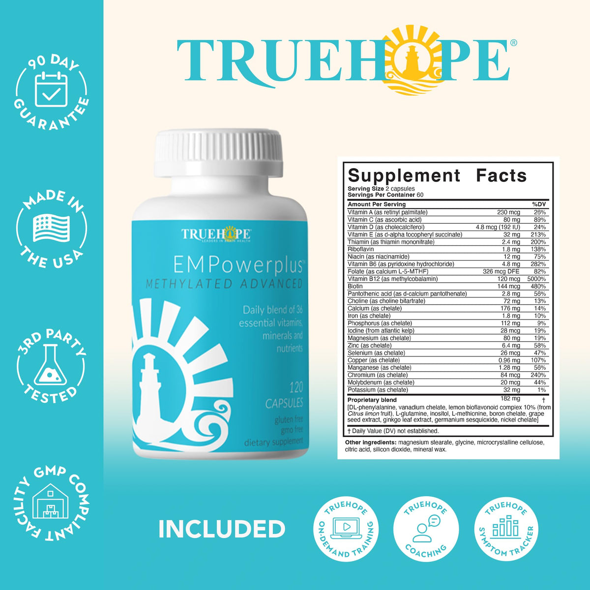 EMPowerPlus Methylated Advanced emballage 168g