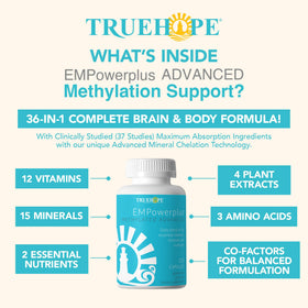 EMPowerPlus Methylated Advanced produit sur une table