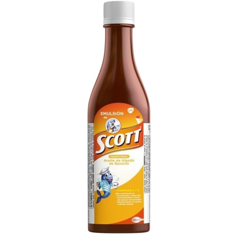 Emulsion de Scott 360 ml bouteille vue de face