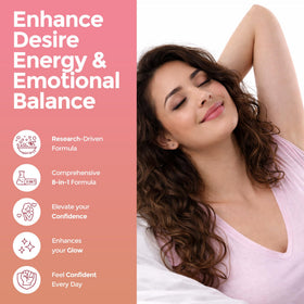 Energizen Gummies Vitalité Femmes bottle side view