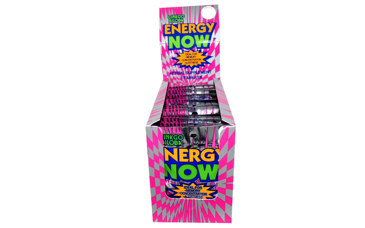 Energy Now Ginkgo Biloba sachets individuels