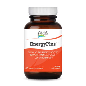Energy Plus by Pure Essence LABS 60 comprimés vue de face