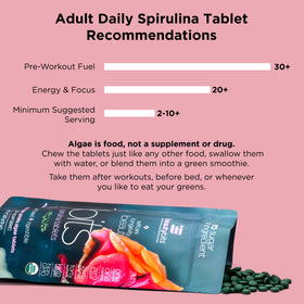ENERGYBITS BEAUTYbits spiruline bio détails des ingrédients