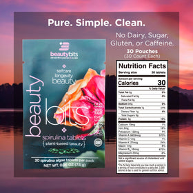 ENERGYBITS BEAUTYbits spiruline bio en situation de consommation