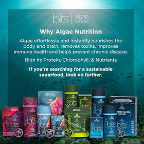 ENERGYBITS BEAUTYbits spiruline tablettes avec des fruits frais