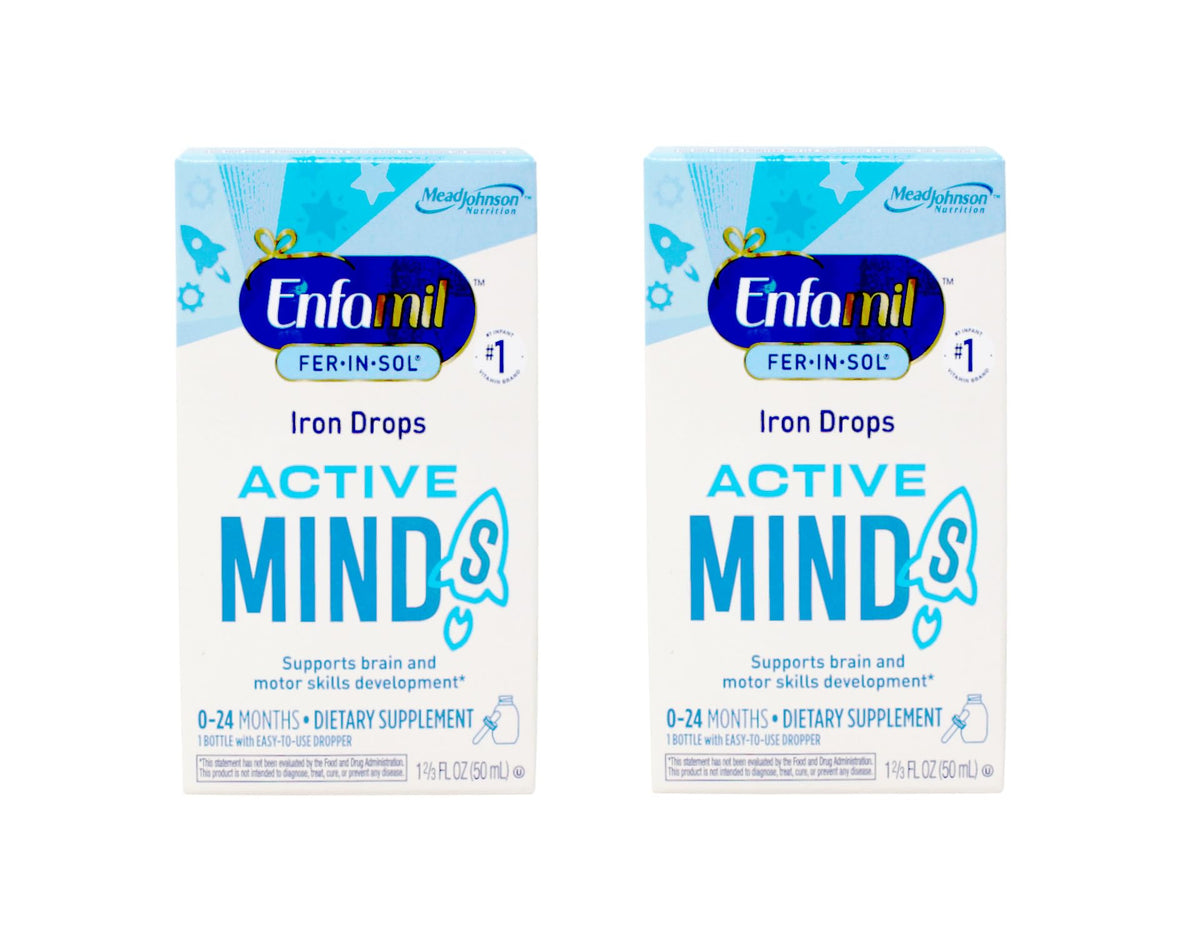 Enfamil Fer-In-Sol bouteille de complément alimentaire fer 50 mL vue avant