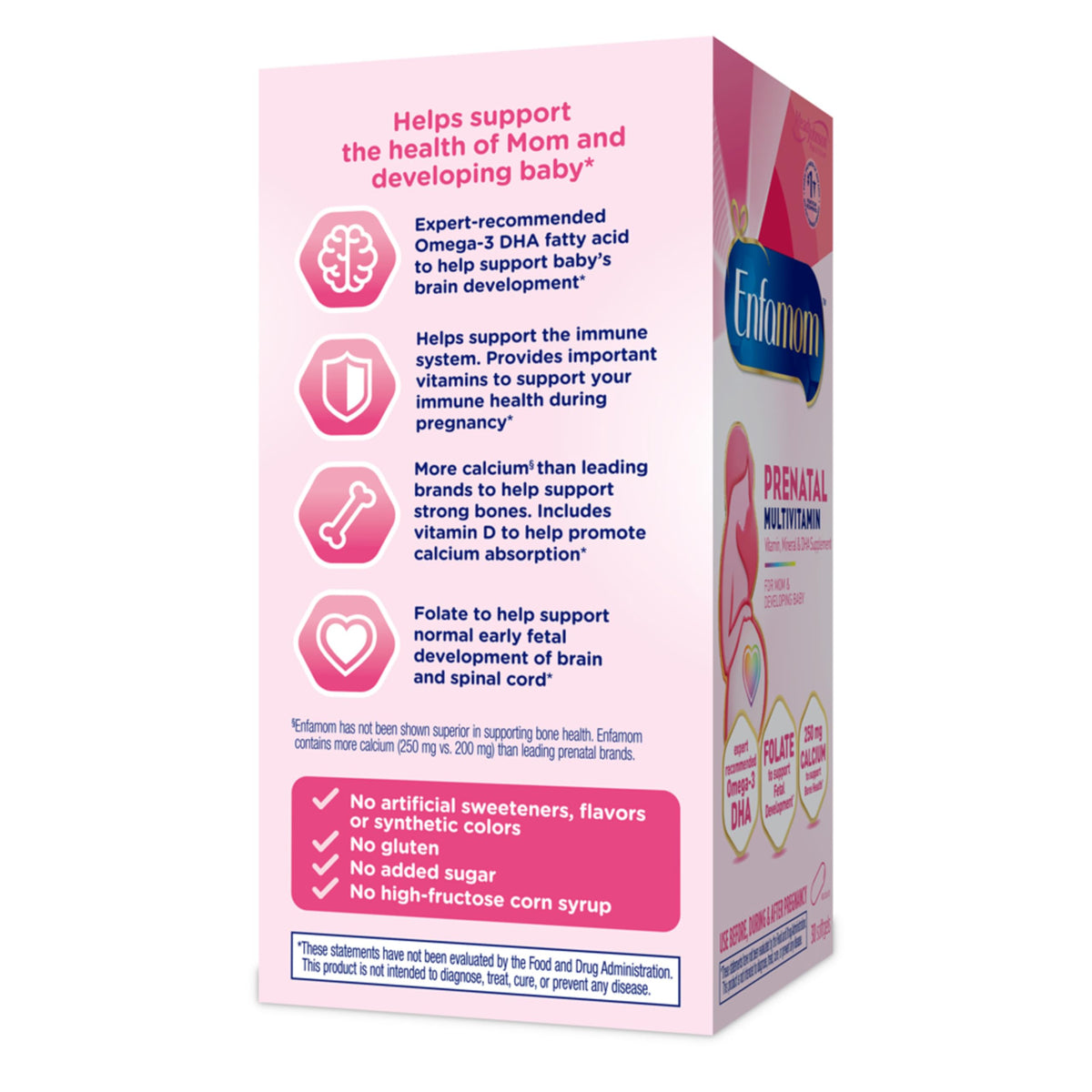 Enfamom Complément Alimentaire Prénatal 30 gélules en gros plan