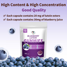 Enfants prenant des gummies Luteine Hudetex