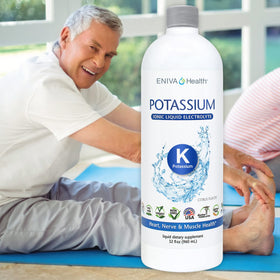 Eniva Complément Alimentaire Liquide Potassium 32 oz packaging