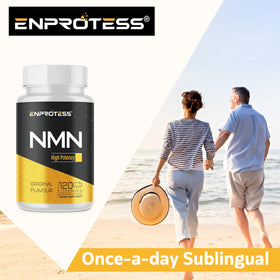 Enprotess NMN 500mg en situation sur un bureau