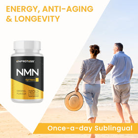 Enprotess NMN 500mg étiquette avec spécificités du produit