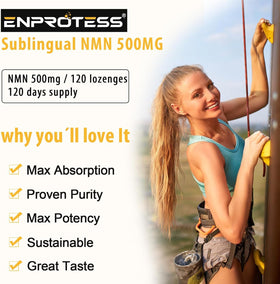 Enprotess NMN 500mg ingrédients de haute qualité