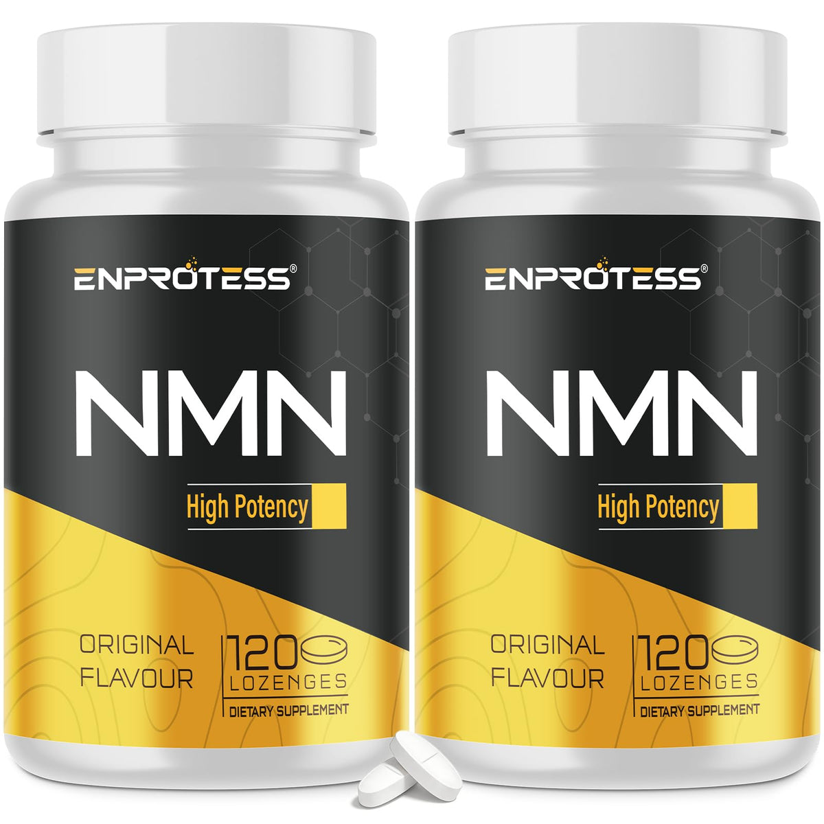 Enprotess NMN 500mg Sublingual 240 Lozenges - vue avant