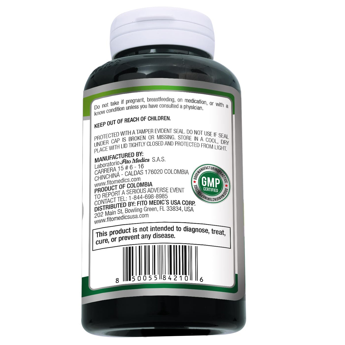 Ensemble de capsules de Baies de Sureau sur une table