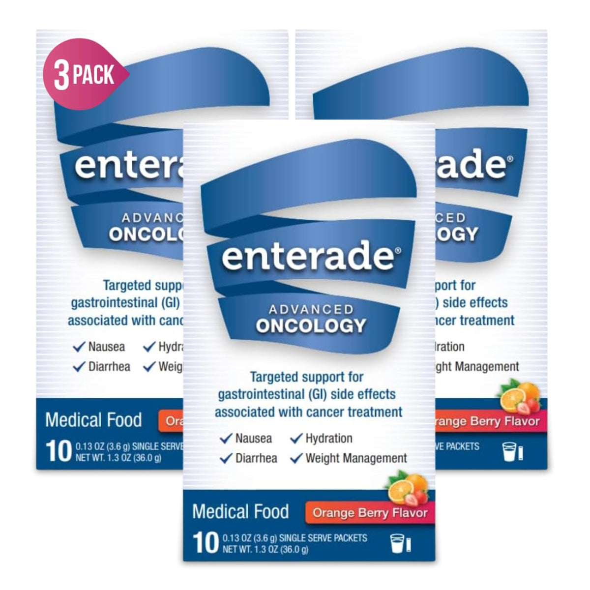 enterade Advanced Oncology Poudre sachets - vue de face