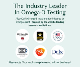 Enveloppe prépayée incluse dans le kit Omega 3 ALGAECAL