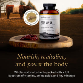 Enviromedica Capsules de Foie de Boeuf Élevé à l'Herbe, packaging