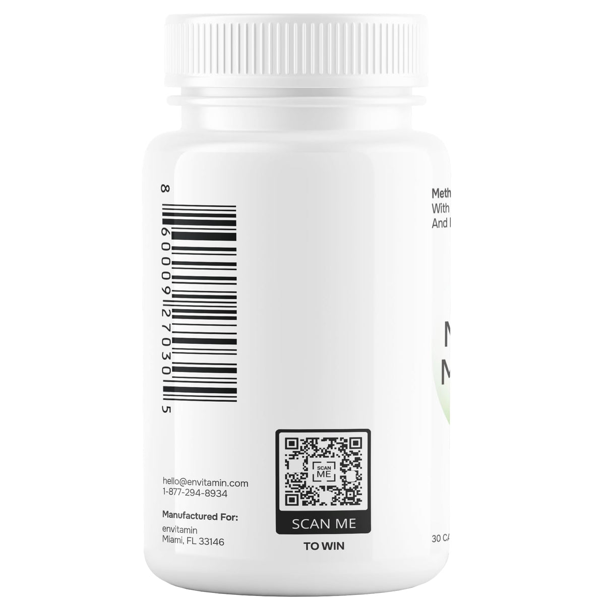 envitamin Complexe Multivitaminé Méthylé 41g à côté d'autres compléments
