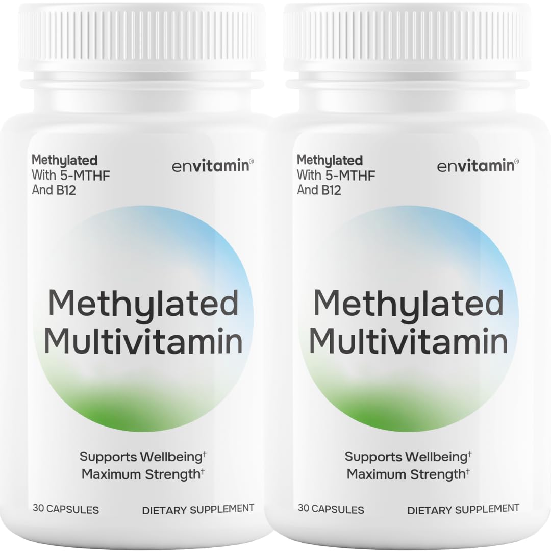 envitamin Complexe Multivitaminé Méthylé deux flacons vue de face