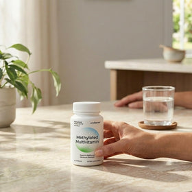 envitamin Complexe Multivitaminé Méthylé vue de près des ingrédients