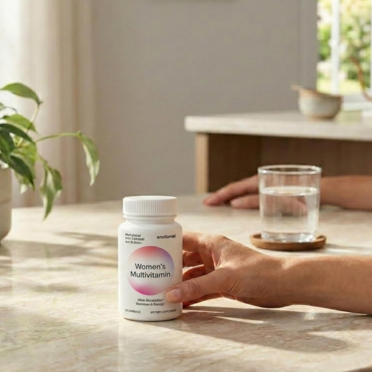 envitamin complexe multivitamines methylé femme 50g emballage
