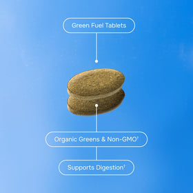 envitamin Green Fuel Tablettes Bio, emballage avec informations nutritionnelles