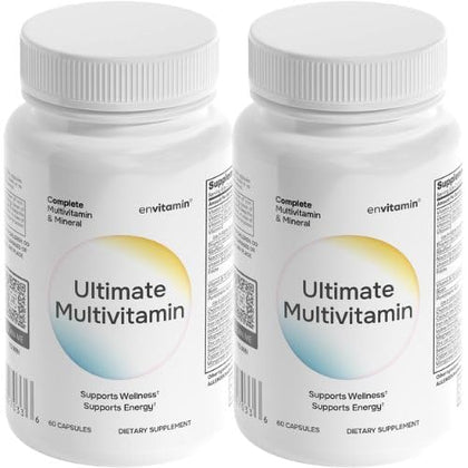 envitamin Multivitamine Ultime 60 capsules avec mélange de 42 fruits et légumes