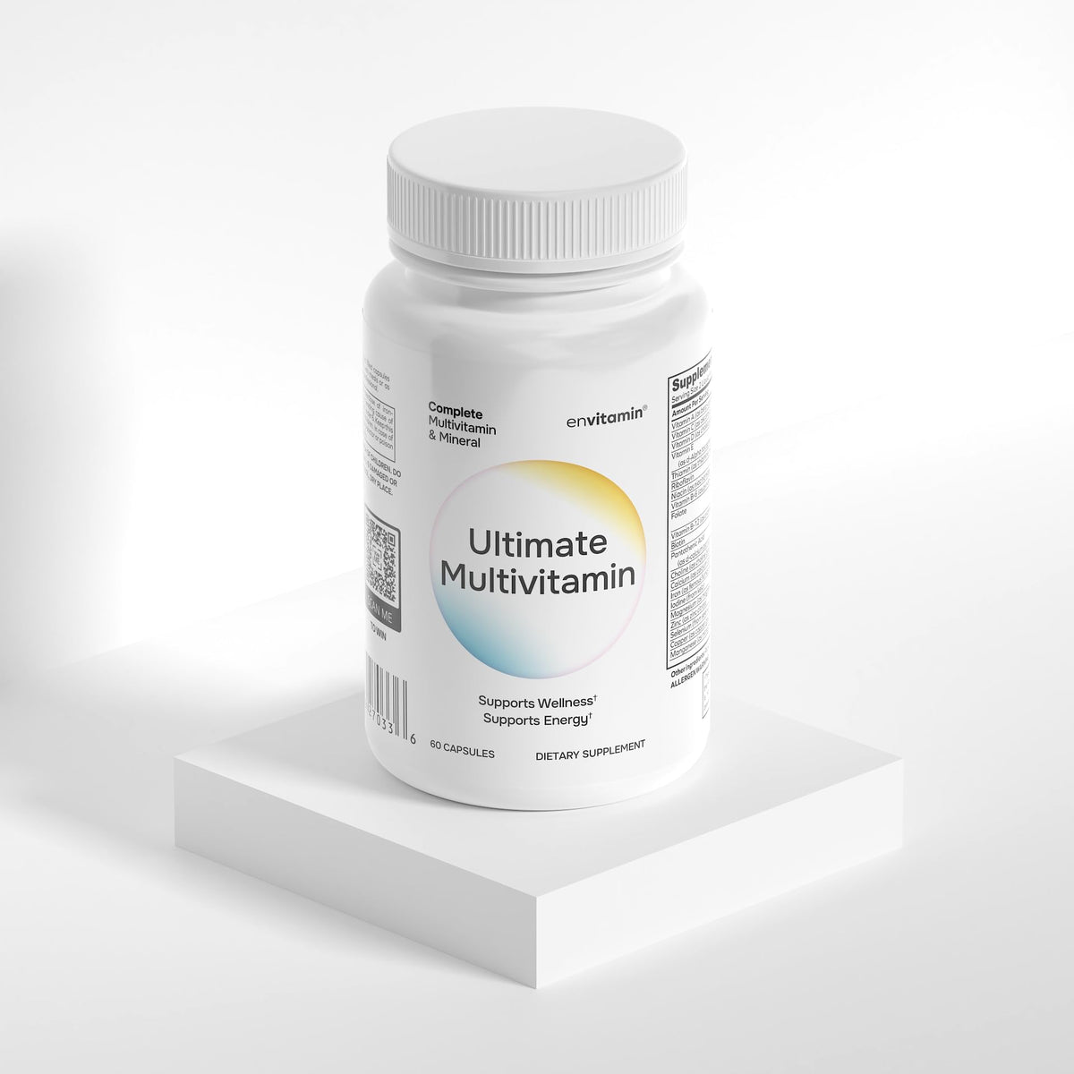 envitamin Multivitamine Ultime étiquette et détails