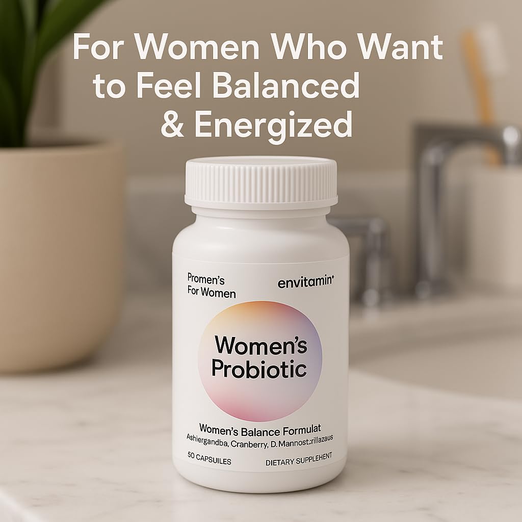 envitamin Probiotique Femme avec vue sur la composition