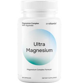 envitamin Ultra Magnesium Glycinate flacon de 75g vue de face