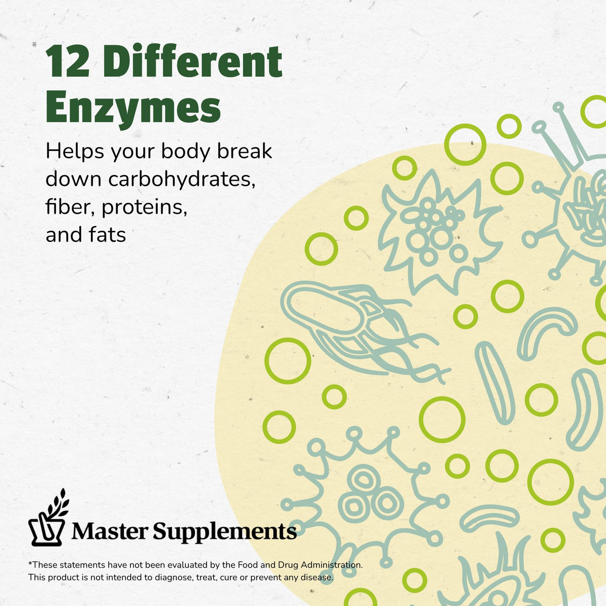 ENZALASE Complément Alimentaire sur une table avec des éléments naturels