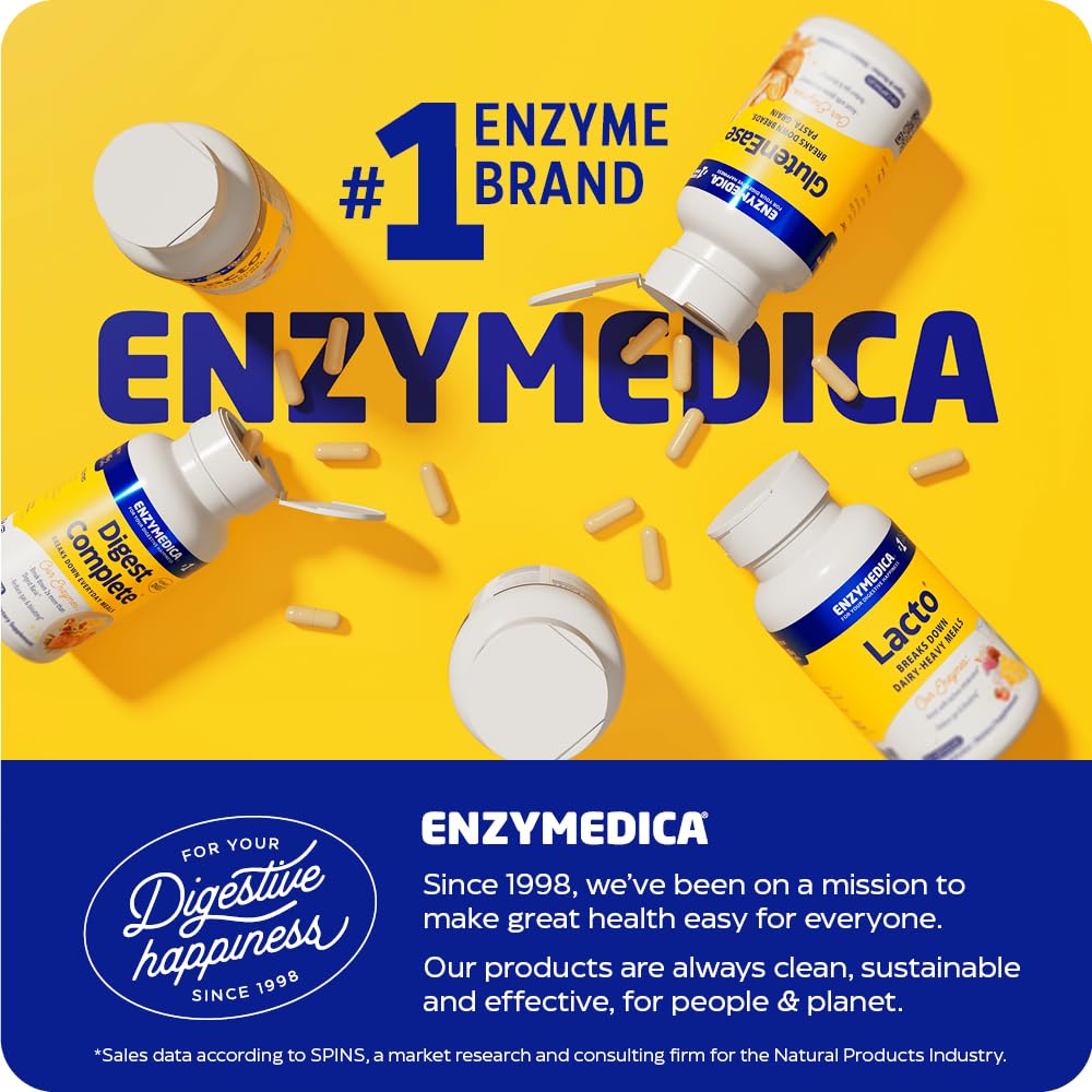 Enzymedica Berberine Phytosome en gros plan sur une main