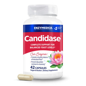 Enzymedica Candidase 42 capsules vue de face