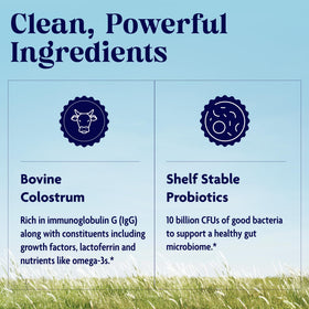 Enzymedica Colostrum + Probiotics Poudre 150g en préparation de smoothie